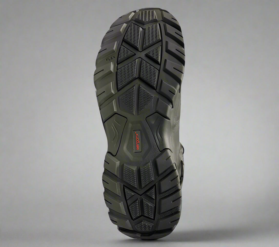 Ergonx Tan Toe Safety Boots Lace Up (Helium)