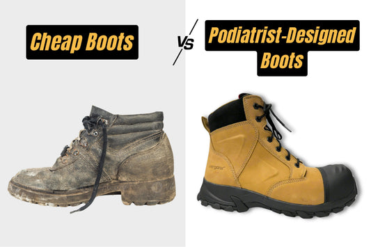 What’s the Difference Between Cheap and Podiatrist-Designed Boots?