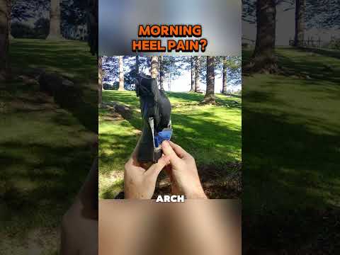 Do you get heel pain first thing in the morning? That sharp, tight feeling when you step out of bed