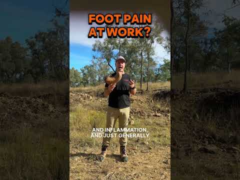 Foot pain taking the joy out of your work day? 👣 If every shift ends with aching feet, sore legs or