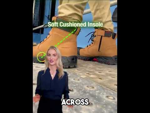 Ultimate Comfort Work Boots for Safety and Arch Support #WorkBoots #SafetyBoots