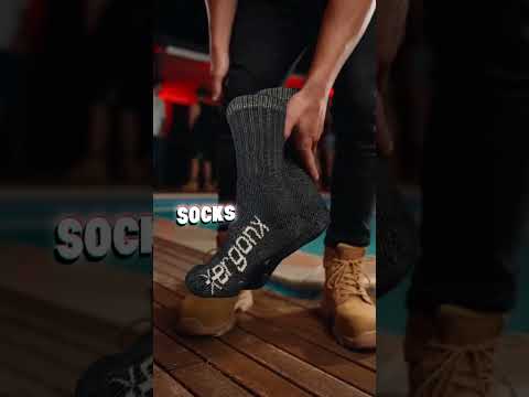 🎉 FREE MERINO WORK SOCKS WITH EVERY PAIR OF ERGONX WORK BOOTS! 🎉 For a limited time, when you