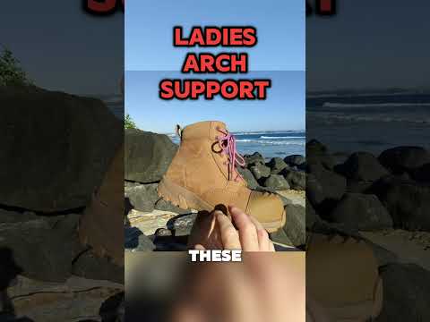 Ladies Arch Support Work Boot 👷‍♀️💜 We’ve finally released our Ladies Arch Support Work Boot, and