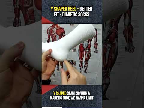 Revolutionize Comfort: Discover the Best Y Shaped Heel Diabetic Socks #DiabeticCare #SockInnovation