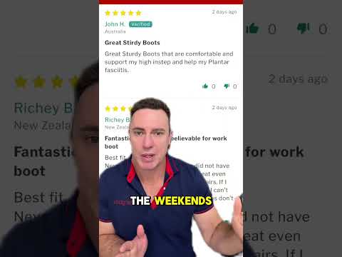 Work Boots for Plantar Fasciitis Support | ErgonX