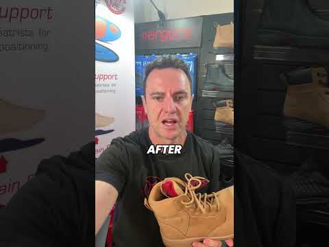 “Tell me how your feet feel after work.” 👷‍♂️ For a lot of tradies, the answer is always the same…