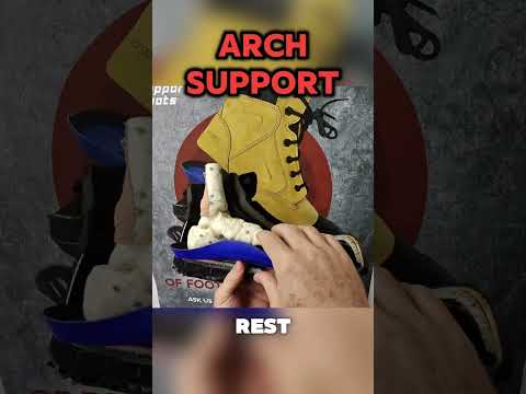 Arch Support - Just one of the many support features in the Ergonx Arch Support Podiatrist Designed Work Boots