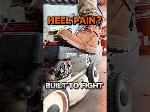 How Podiatrist-Designed Work Boots Help Heel Pain
