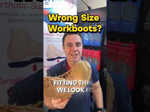 Most people blame their work boots… But in clinic, we see this all the time 👇 It’s not the boot —