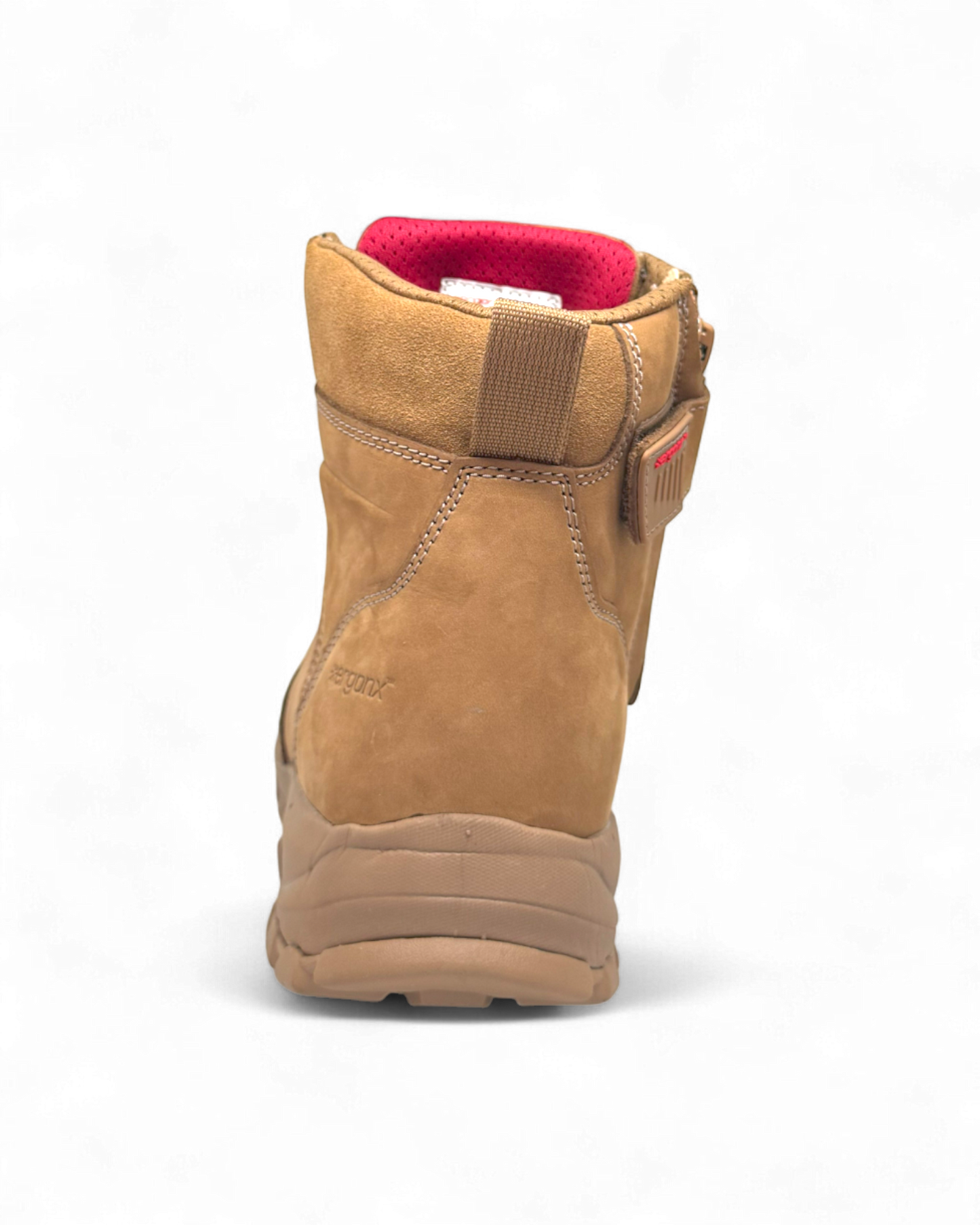 Ergonx All Tan Safety Boots Lace Up (Helium)
