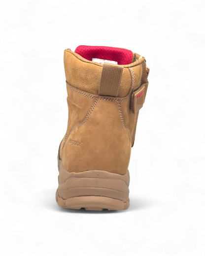 Ergonx All Tan Safety Boots Lace Up (Helium)