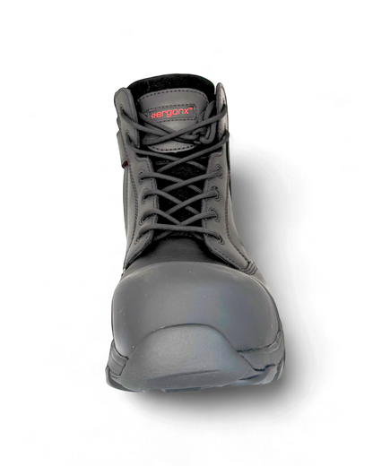 Ergonx Black Safety Boots Lace Up (Helium)