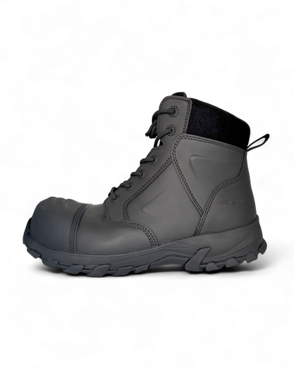 Ergonx Black Safety Boots Lace Up (Helium)