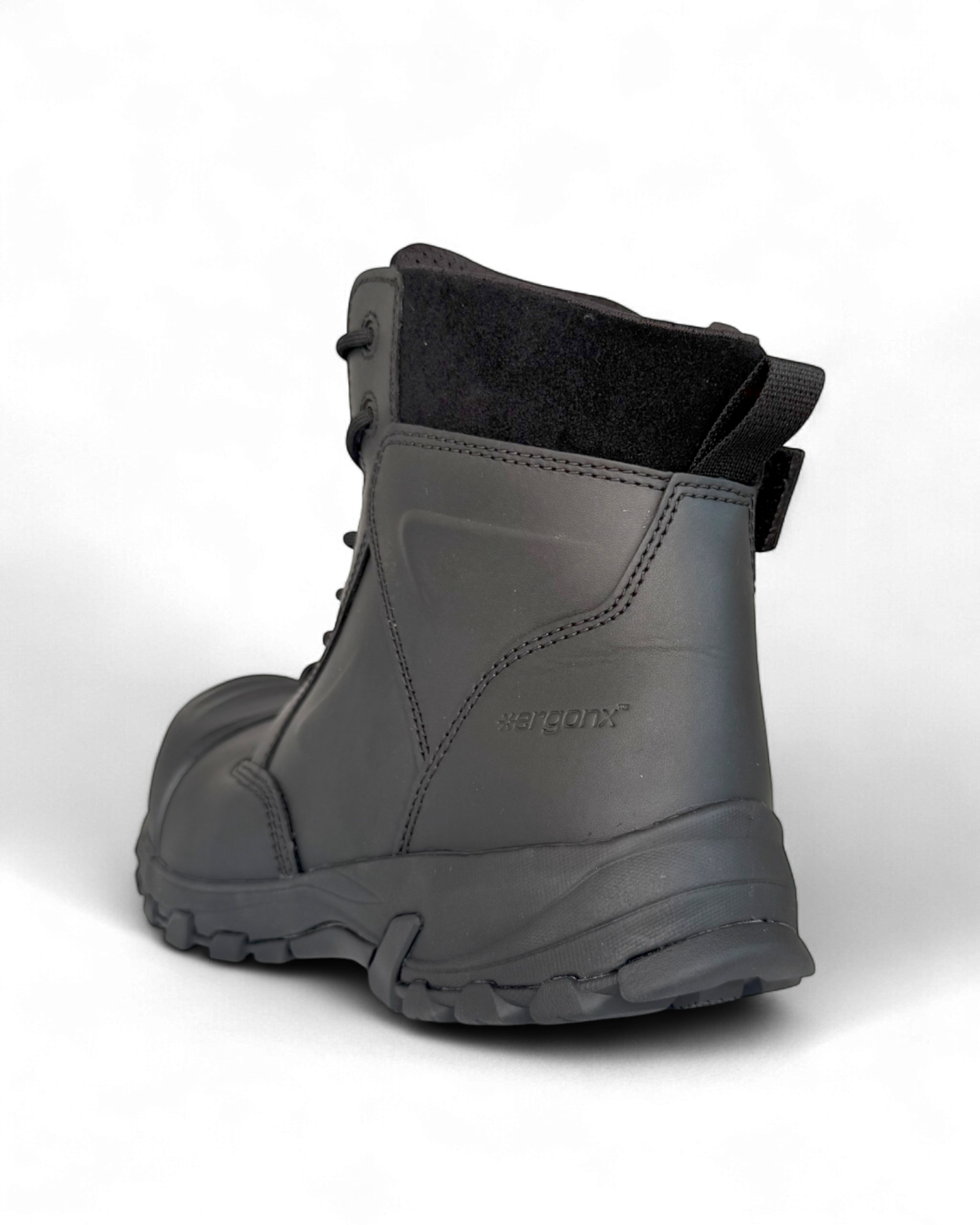 Ergonx Black Safety Boots Lace Up (Helium)