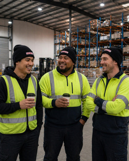 Ergonx Beanie - Patch Spark Logo Black