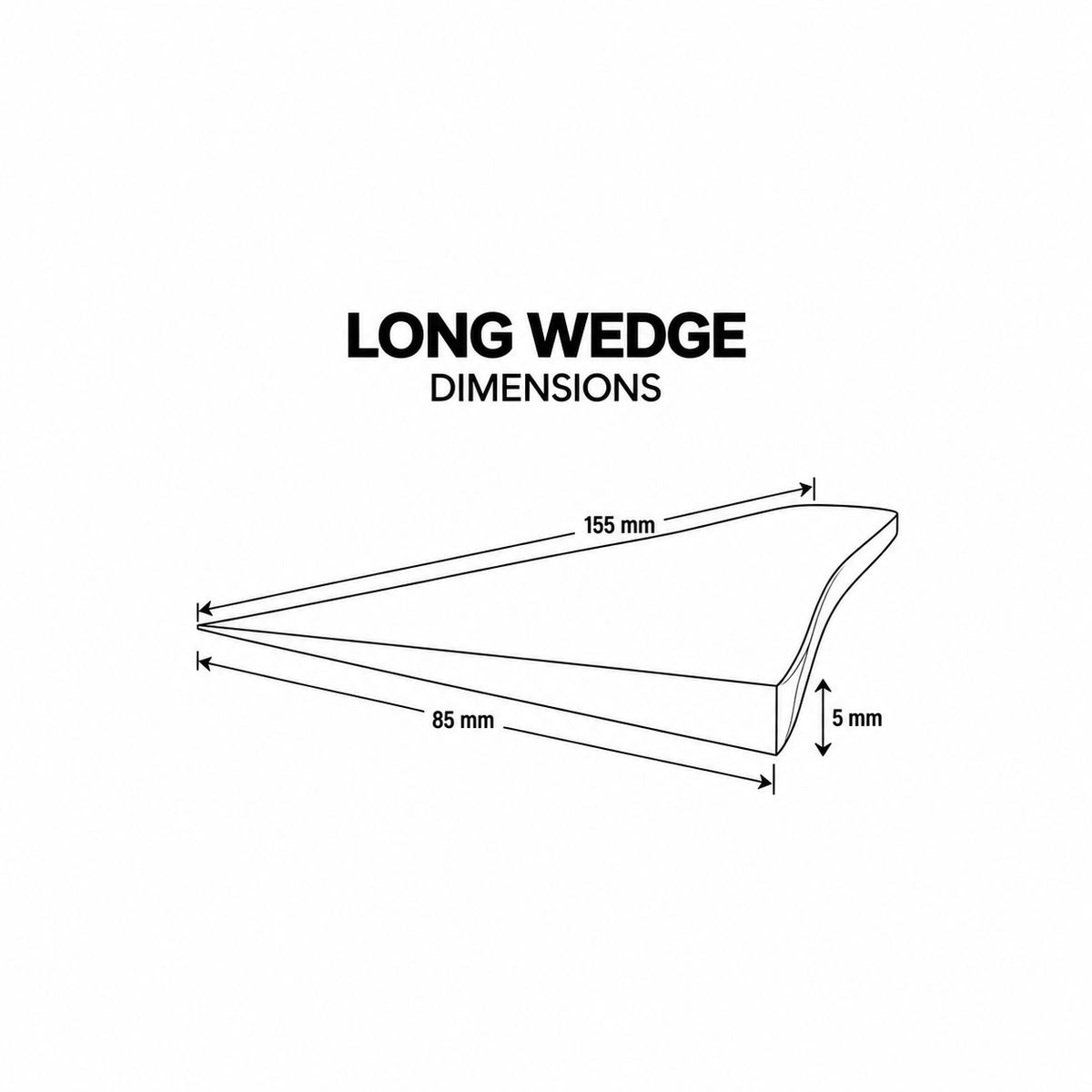 long wedge — blueprint