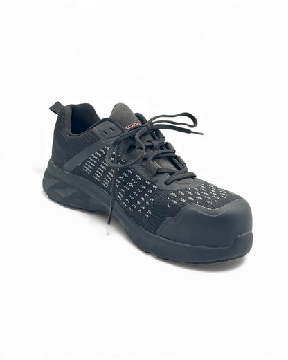 Ergonx Orthotic Safety Shoe Lace Up (LITHIUM) Black — product detail