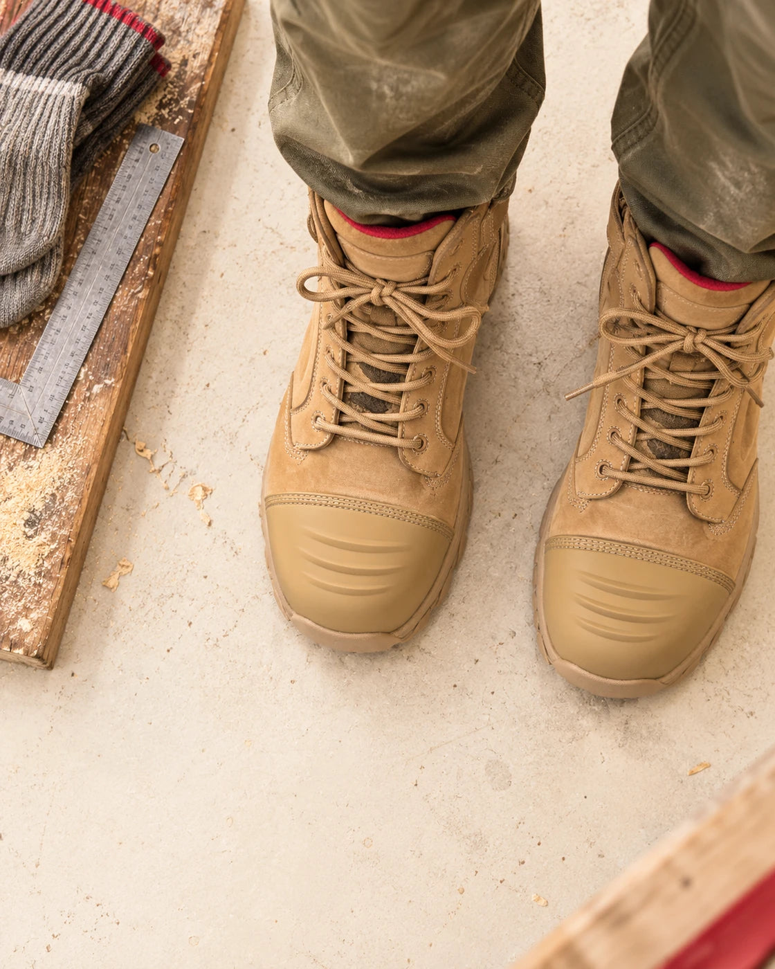 Width where your forefoot needs it — distinct Ergonx commercial work or product scenario