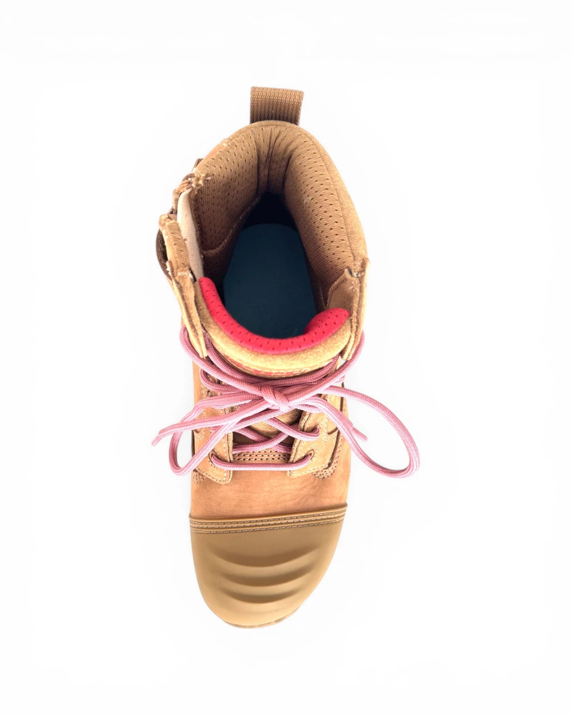 Women’s Helium forefoot and pink laces