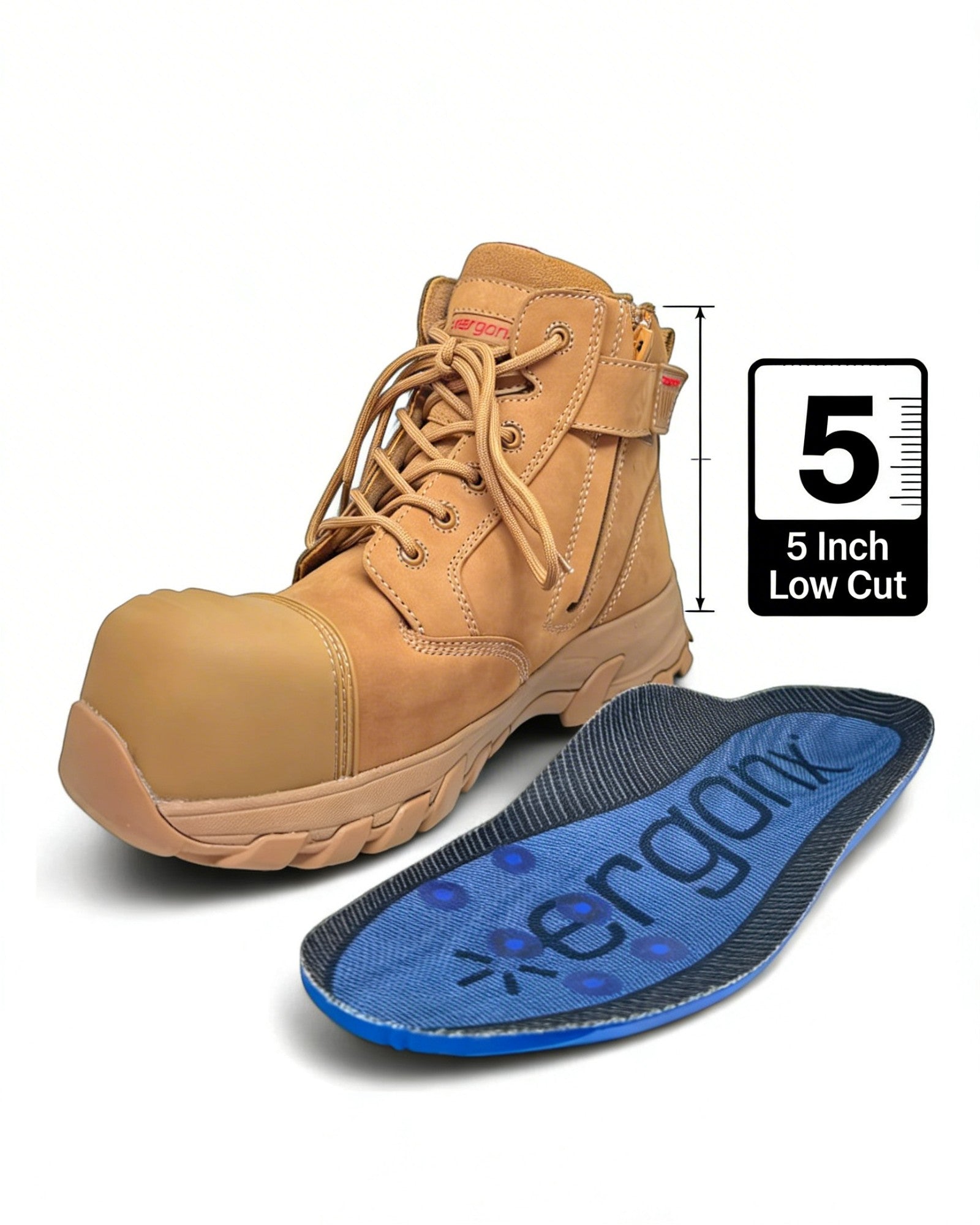 Ergonx Helium low cut safety boot